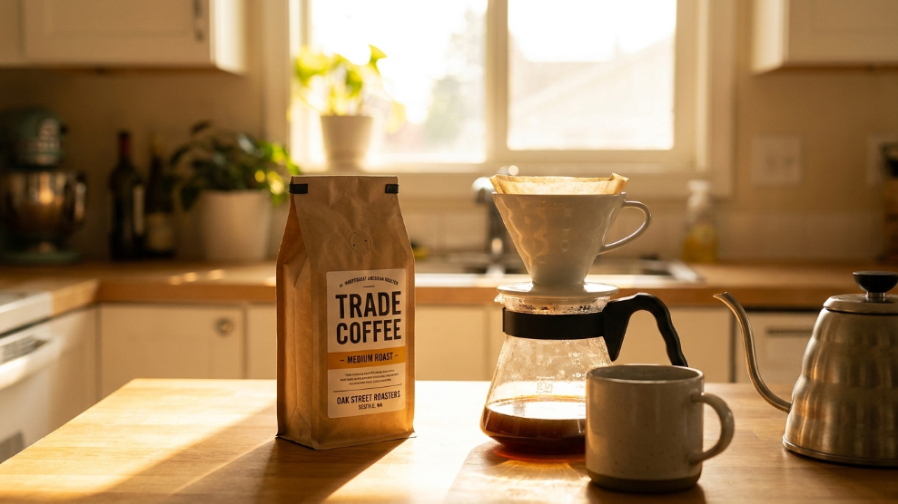 Trade Coffee subscription bag from a US specialty roaster with quiz personalisation