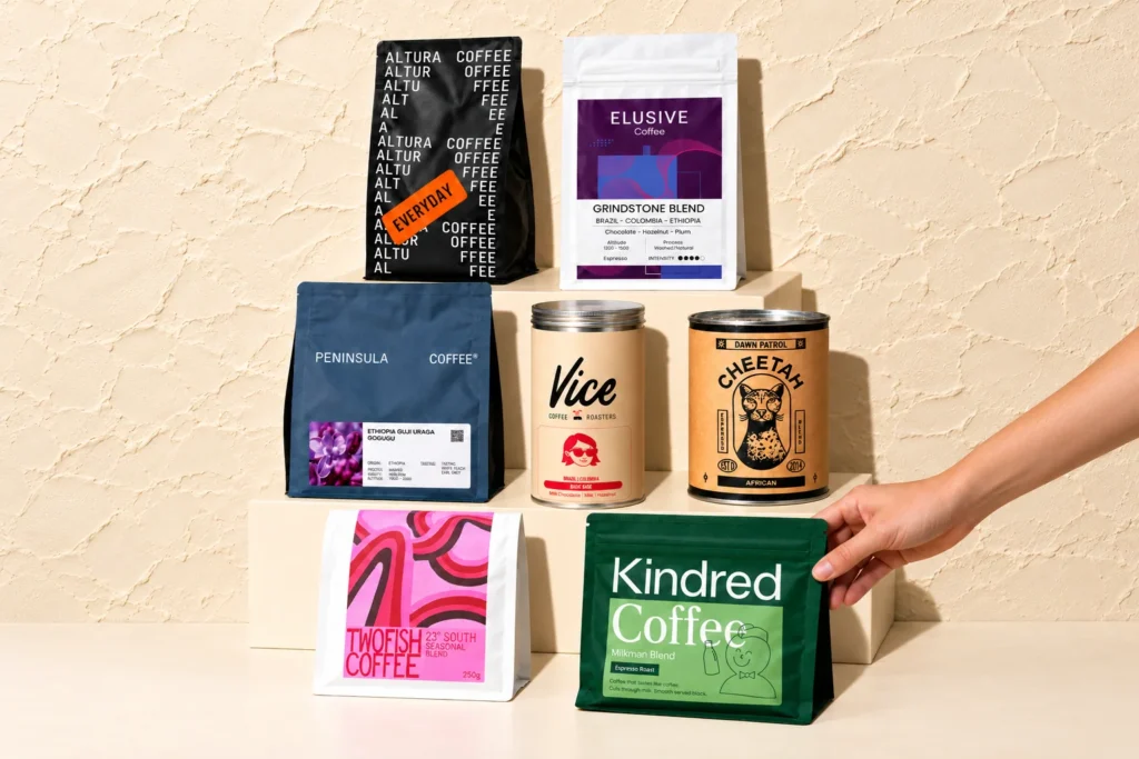 Allways Coffee Adelaide subscription showing a lineup of independent South Australian roaster bags
